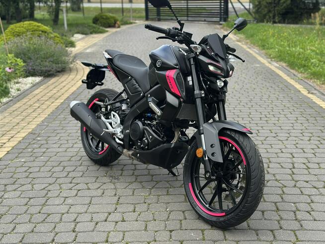 Yamaha MT 2024r PINK tylko 12 tys km kat B LEDy Dostawa YZF Duke CBR CB125R