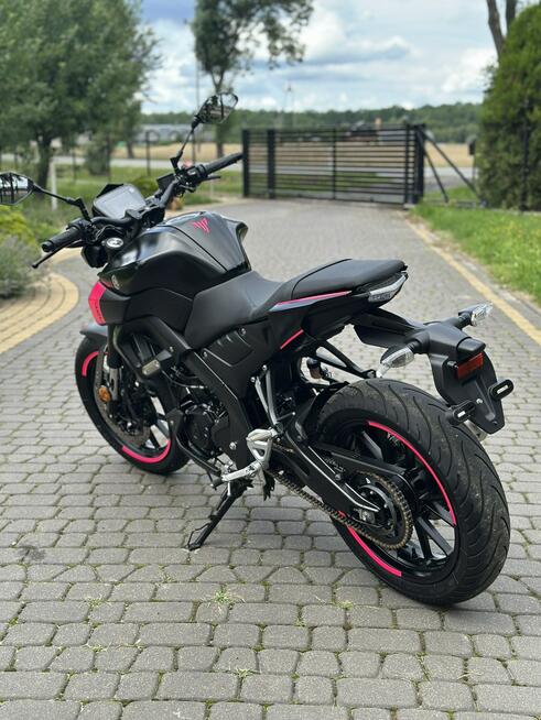 Yamaha MT 2024r PINK tylko 12 tys km kat B LEDy Dostawa YZF Duke CBR CB125R
