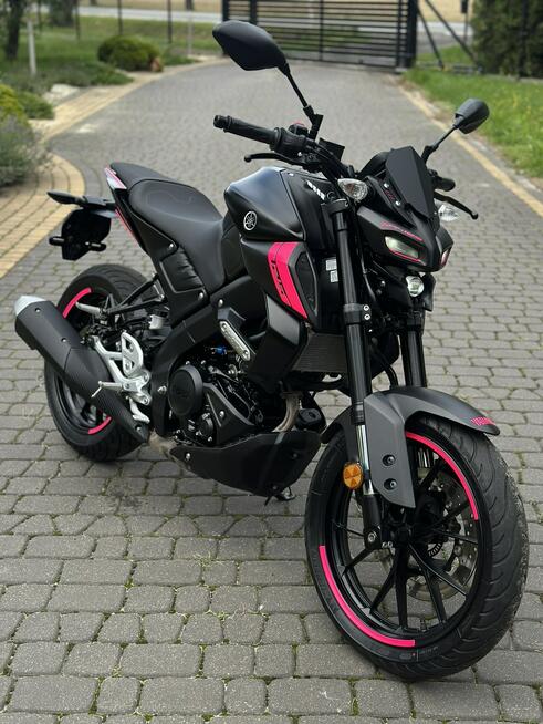 Yamaha MT 2024r PINK tylko 12 tys km kat B LEDy Dostawa YZF Duke CBR CB125R