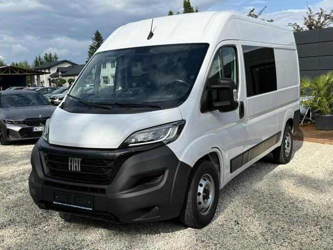 Fiat Ducato 2.2 140kM Automat! brygadówka! 7 osób ! L2H2! Kamera ! HAK !