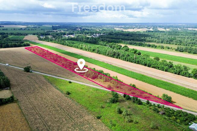 Działka 1,358 ha z opcją podziału | Radostków