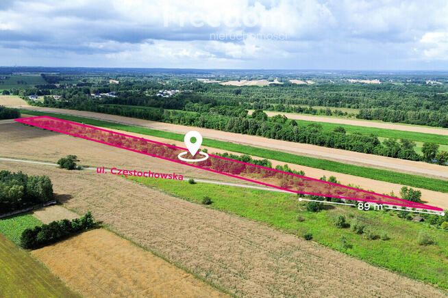 Działka 1,358 ha z opcją podziału | Radostków