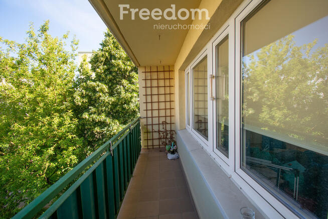 Niepodległości, 51,8m2, Słoneczne 2 pokoje, loggia