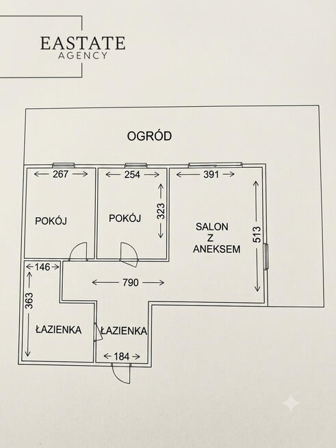 Wyjątkowe 3-pokojowe mieszkanie z 100m ogródkiem