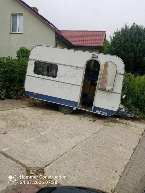 Przyczepa kempingowa jedno osiowa