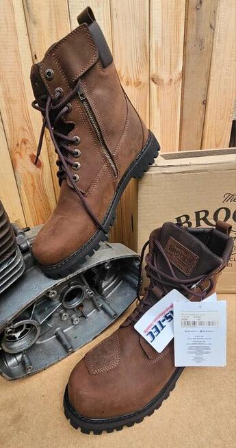 Buty motocyklowe Broger Alaska II Brown • Rozmiar 44 • Nowe