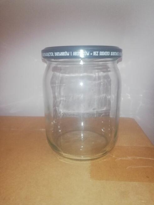 Słoiki 0,5 l z zakrętkami