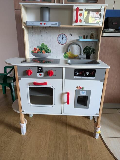 Drewniana kuchnia dla dzieci Lidl (Playtive) – stan bdb