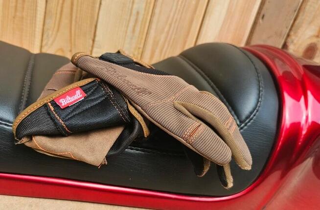Rękawice Motocyklowe Biltwell Brown Moto Gloves • M