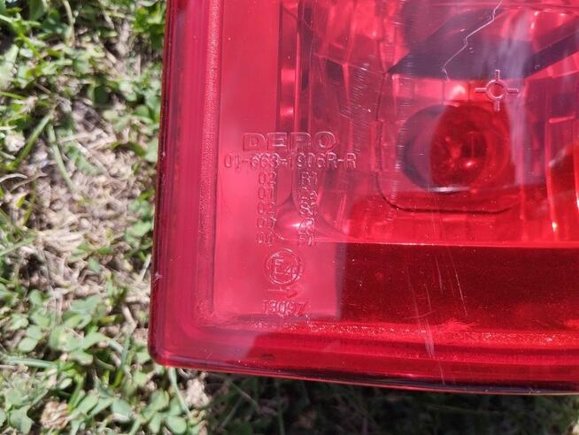 Lampa tył Iveco Daily 06-14 plus wkład z żarówkami kompletna
