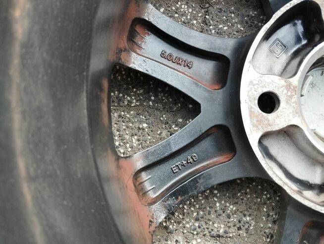 Felgi Chevrolet Daewoo 14 4x114,3 5J ET49 Spark Matiz