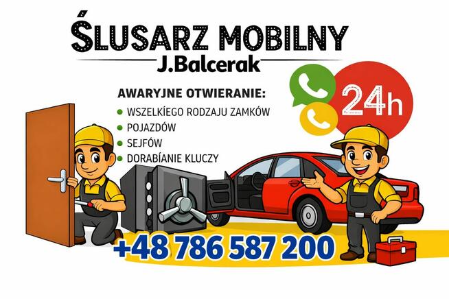 Ślusarz 24H Nidzica -Awaryjne otwieranie drzwi i samochodów