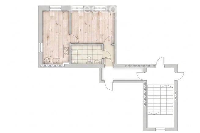 Mieszkanie 39,58 m² w rewitalizowanej kamienicy