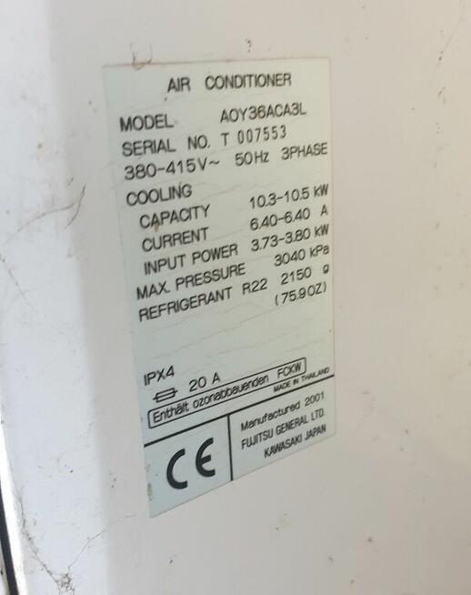 Klimatyzator Fujitsu