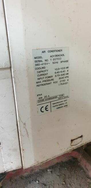 Klimatyzator Fujitsu