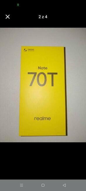 Sprzedam nowiutki realme note 70 t na gwarancji
