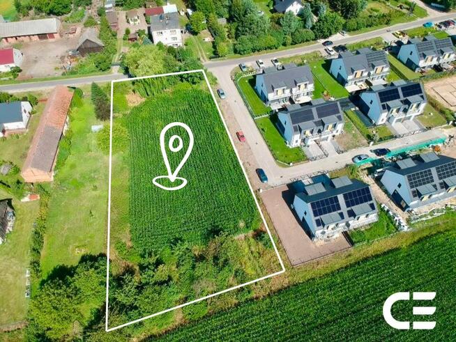 Działka 2858 m² pod bliźniaki | Ligota Mała