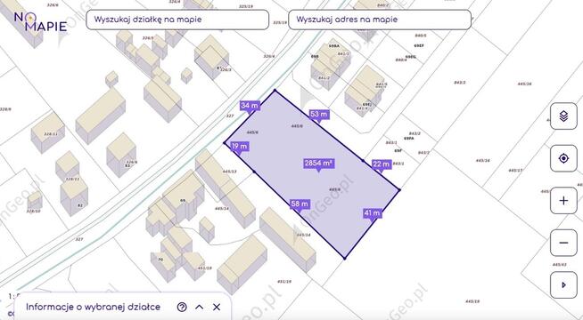 Działka 2858 m² pod bliźniaki | Ligota Mała