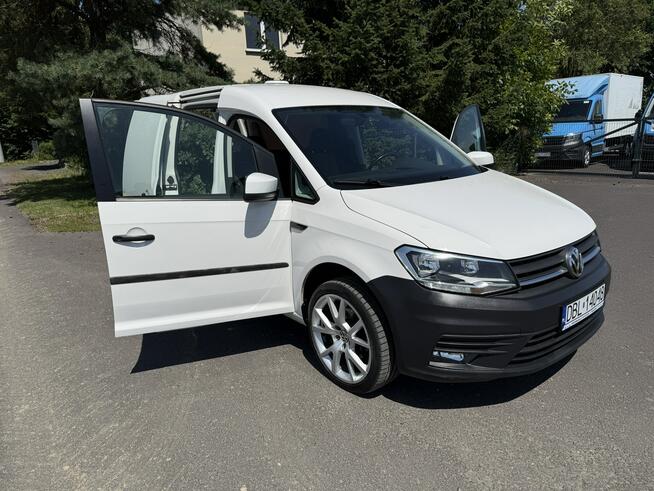 Volkswagen Caddy 2.0TDI 102KM 161tys.km. Navi PDC Tempomat 18" Bezwypadkowy