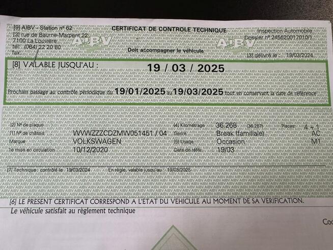 Volkswagen Golf PROMOCJA - Pisemna Gwarancja 12 miesięcy