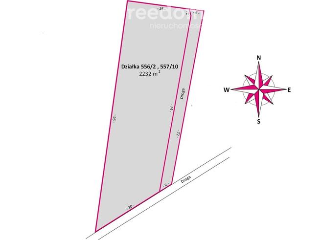 Działka z pozwoleniem i fundamentami | 2232 m²