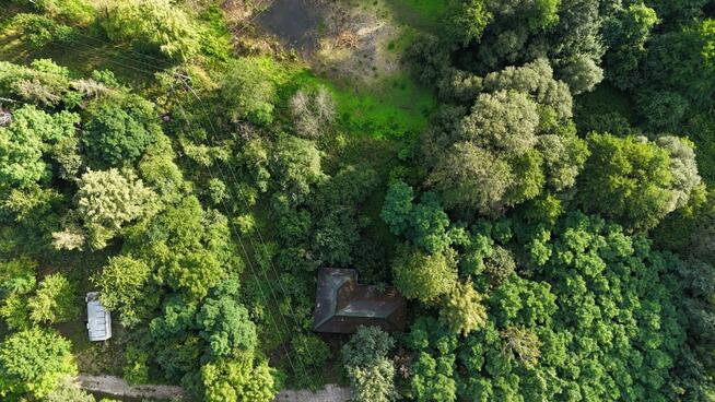 Duża działka 3103 m² z domem – Mszczonów, blisko S8