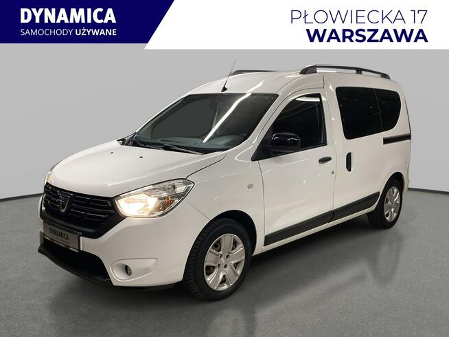 Dacia Dokker VAT 23% Laureate 1.5dCi 95KM M6 2020/2021 r., salon PL, I wł., HAK