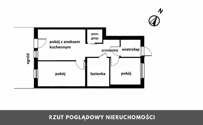 3-pokojowe mieszkanie z ogródkiem i 2 parkingami