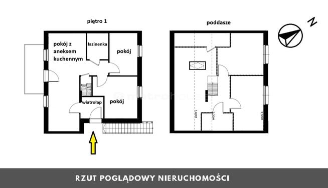 3 pokoje, poddasze, 2 x parking, PV + pompa ciepła