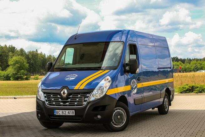 Renault Master 3osobowy Klima Webasto 125KM Hak Tempomat