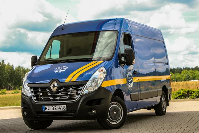 Renault Master 3osobowy Klima Webasto 125KM Hak Tempomat