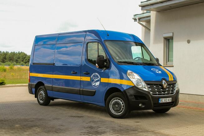 Renault Master 3osobowy Klima Webasto 125KM Hak Tempomat
