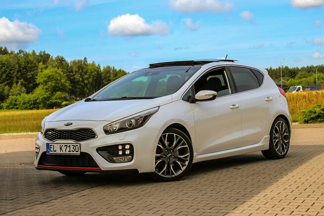 Kia Cee'd GT 204KM Recaro Kamera Panorama Ksenon Navi Pół Skóry System Pasa