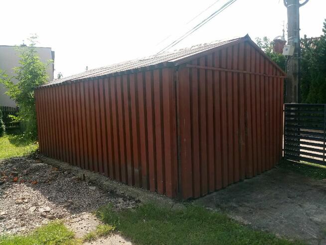 Garaż sprzedam bardzo pilnie blacha trapezowa 3,45x 5,80 do