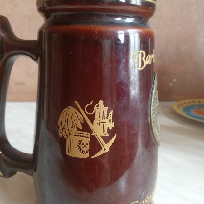 Kufel brązowy górniczy