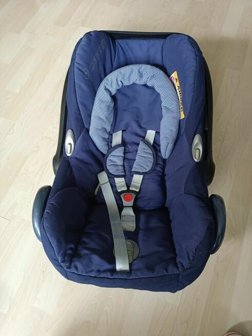 Fotelik Maxi-Cosi 0-13 kg + baza + adaptery do wózka +daszek