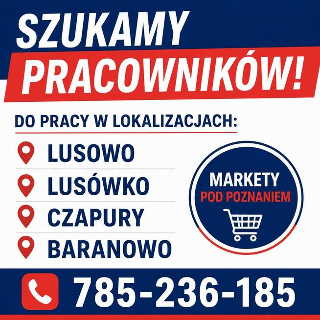 KADRA KIEROWNICZA / KASJER SPRZEDAWCA