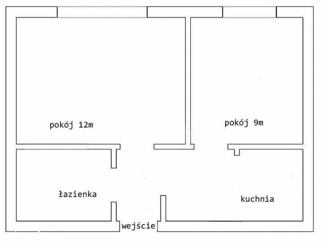 Małe, ciche, ciepłe i czyste mieszkanie 2 pokoje do wynajęcia