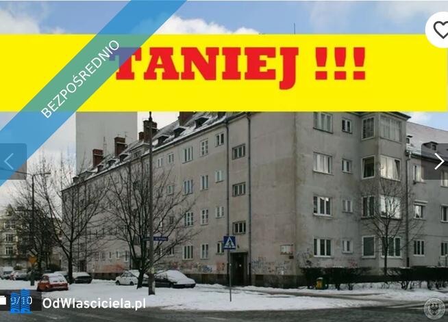 Skaytower Rewelacja Krzyki Gajowice Krucza Mieszkanie 3 Pokoje 65m2 CEGLA C.O Drweniane podlogi
