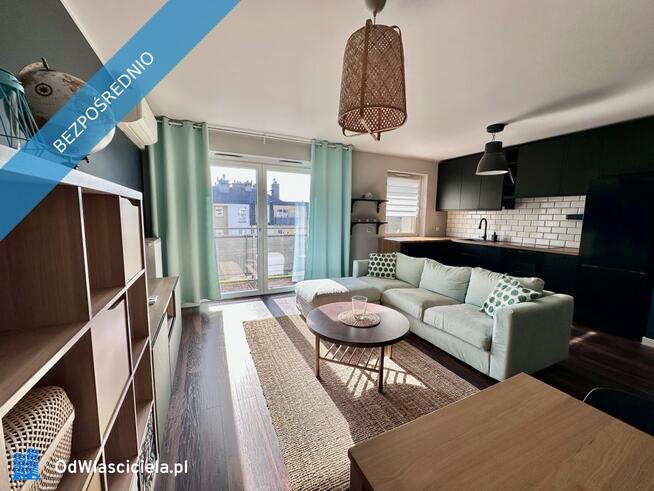 Komedy, 2pokoje, 51,73m², wysoki standard, balkon, 2 miejsca postojowe