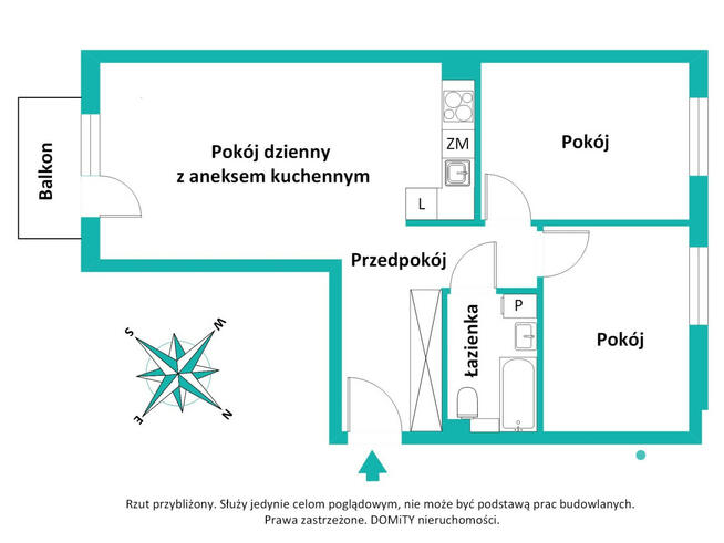 Mieszkanie Wrocław gm. Wrocław-Fabryczna Oporów,