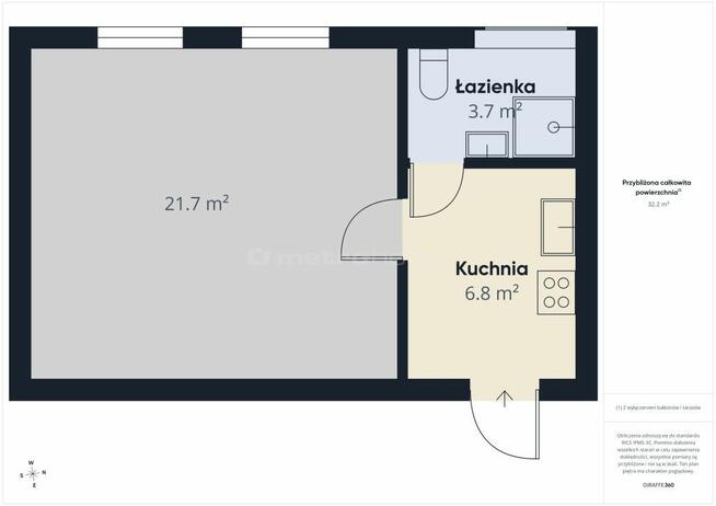 Kawalerka Katowice Klimczoka do zamieszkania