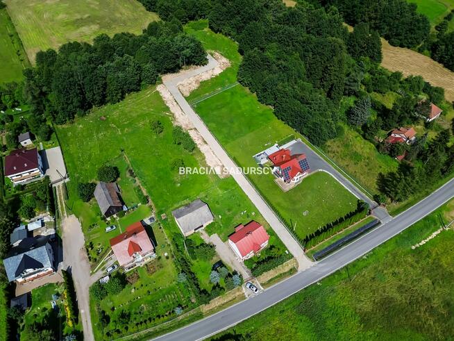 Działka budowlana Leńcze gm. Kalwaria Zebrzydowska