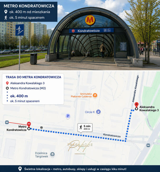 Mieszkanie Warszawa gm. Targówek Targówek, Bródno, Aleksandra Kowalskiego