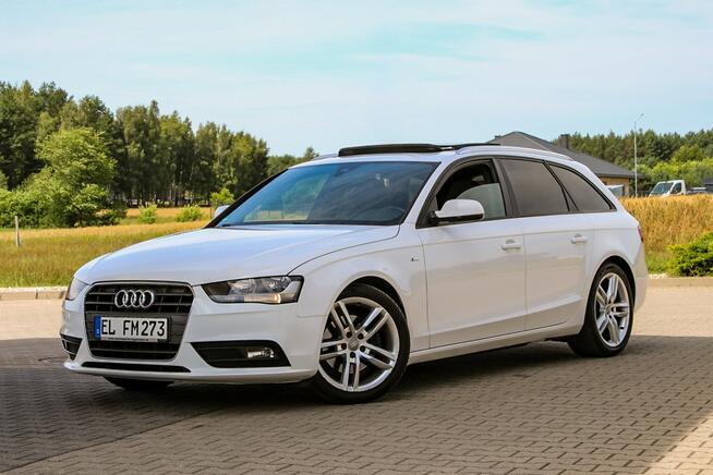 Audi A4 S-LINE El.Klapa System Pasa Navi Panorama Dach Pół Skóry 1właściciel
