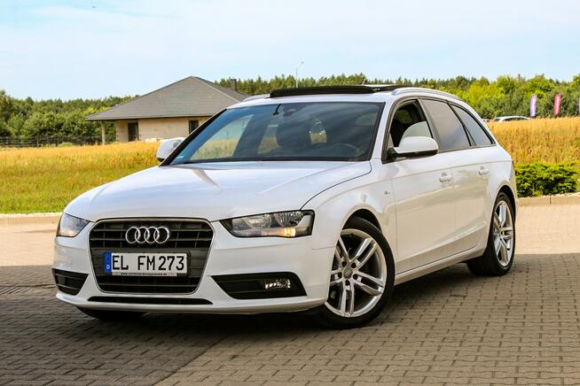 Audi A4 S-LINE El.Klapa System Pasa Navi Panorama Dach Pół Skóry 1właściciel