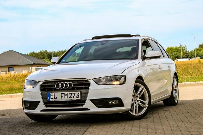Audi A4 S-LINE El.Klapa System Pasa Navi Panorama Dach Pół Skóry 1właściciel