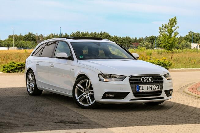 Audi A4 S-LINE El.Klapa System Pasa Navi Panorama Dach Pół Skóry 1właściciel