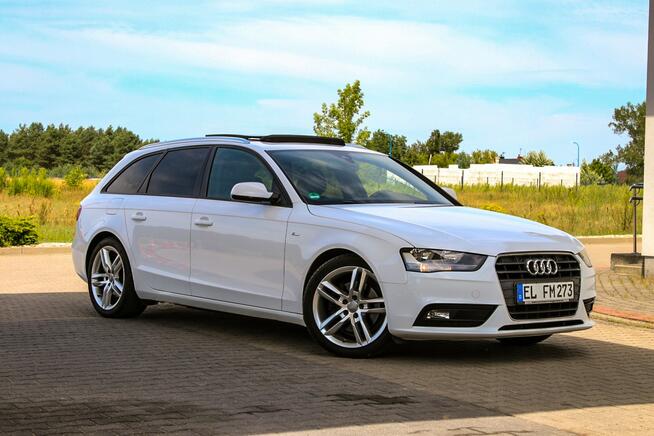 Audi A4 S-LINE El.Klapa System Pasa Navi Panorama Dach Pół Skóry 1właściciel