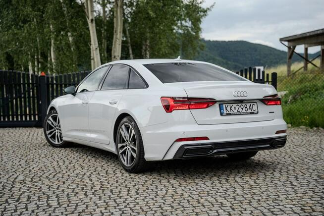 Audi A6 S Line Quattro Gletscherweiss Metallic CarPlay Gwarancja FV